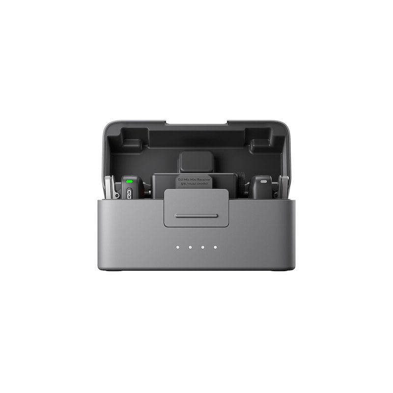 Dji Microfono Senza Fili Mic Mini (2 Tx + 1rx + Charging Case) Djmc10 Nero