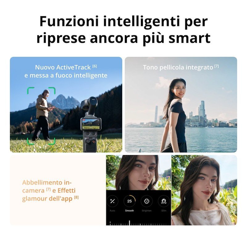 Dji Osmo Pocket 4 Combo Nero
