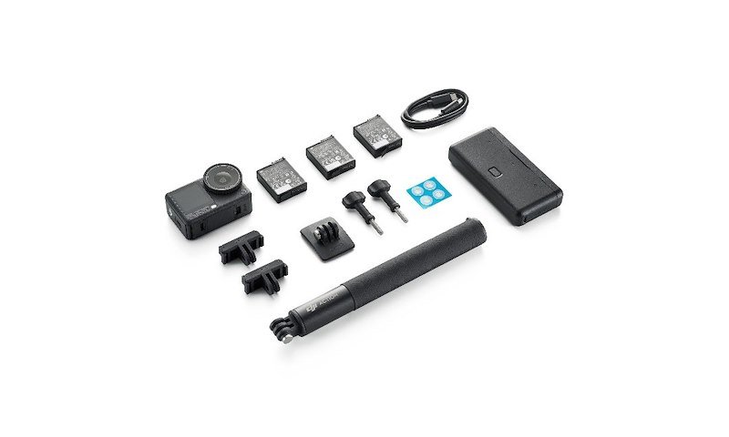 Dji Actioncam Osmo Action 6 Adventure Combo Nero