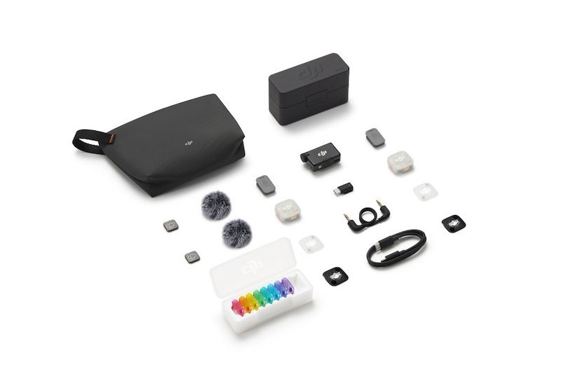 Dji Mini microfono wireless con registrazione interna Djm2s1