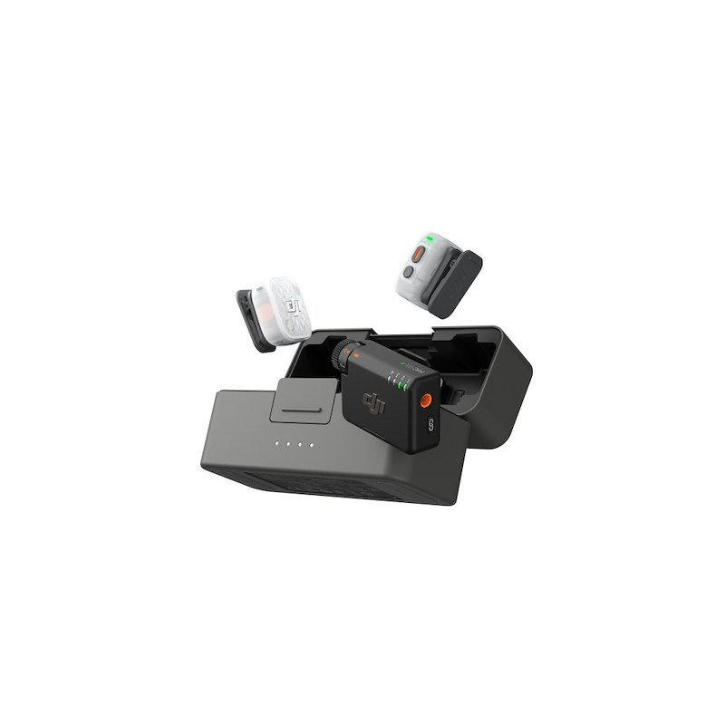Dji Mini microfono wireless con registrazione interna Djm2s1