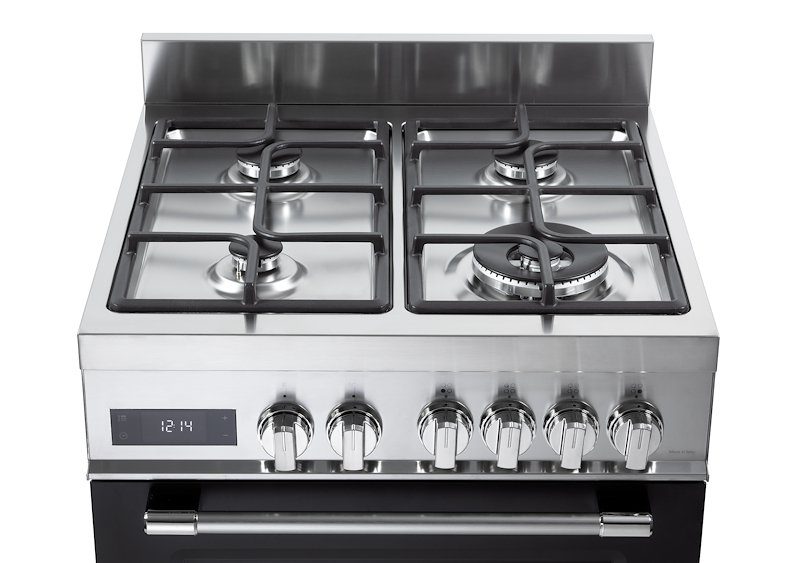 De'Longhi Cucina Gas Forno Elettrico Pro 66 Mal Pz Antracite
