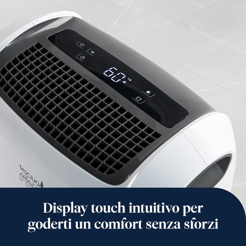 De'Longhi Deumidificatore DDSX220 5 L Bianco