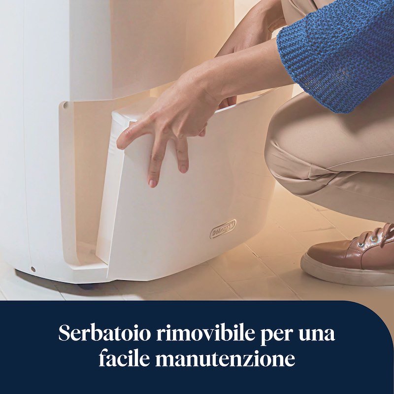 De'Longhi Deumidificatore DDSX220 5 L Bianco