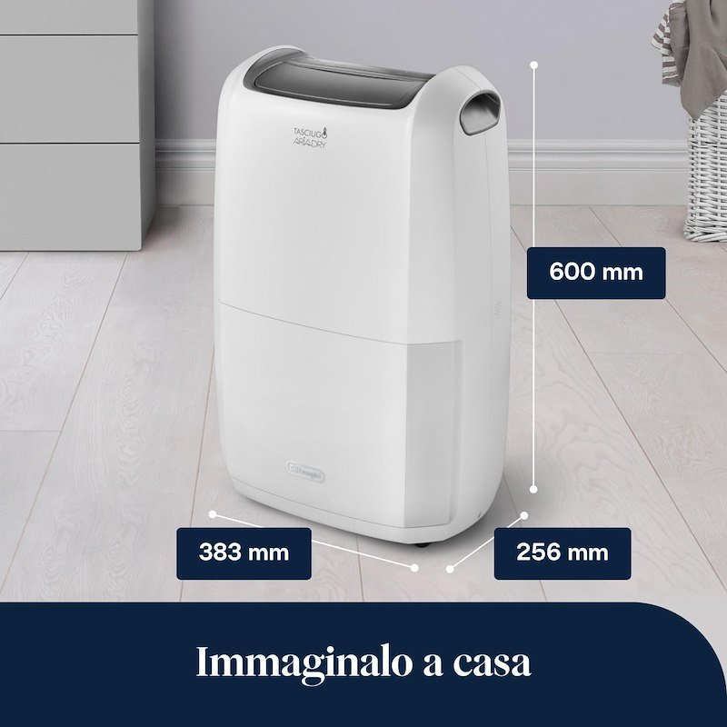 De'longhi Deumidificatore Ddsx225 bianco