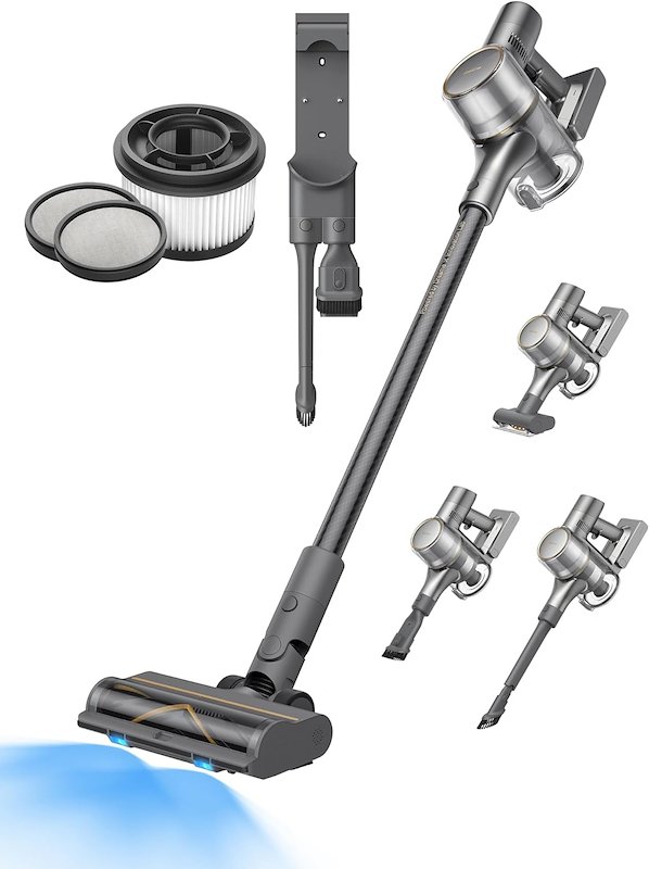 Dreame Scopa Elettrica Senza Sacco Combo Extra Filter Nero VMR20