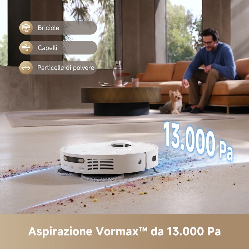 Dreame Robot Aspirapolvere D20VIM Ultra Bianco