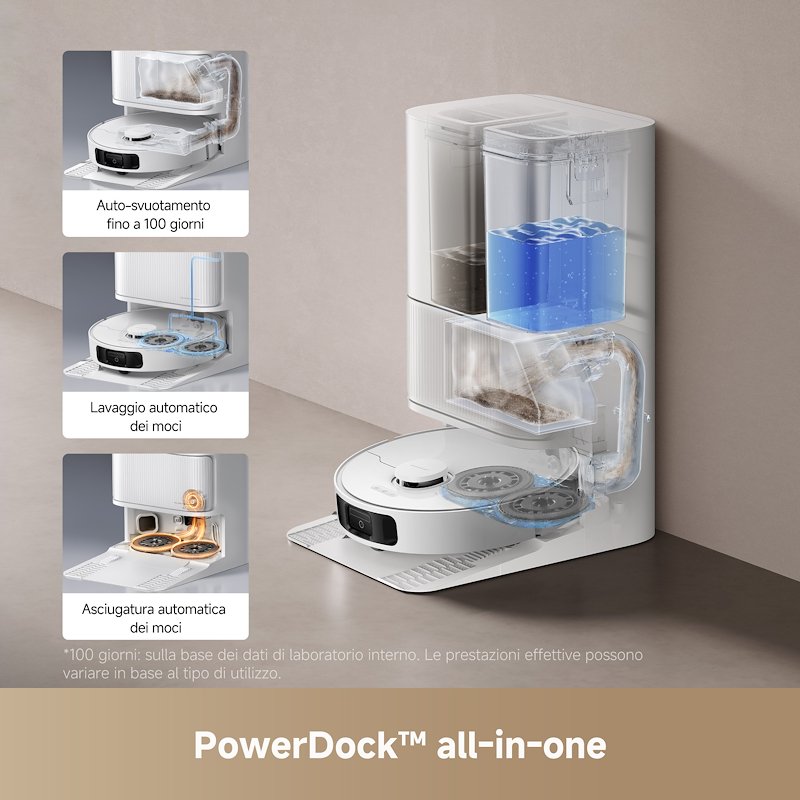 Dreame Robot Aspirapolvere D20VIM Ultra Bianco