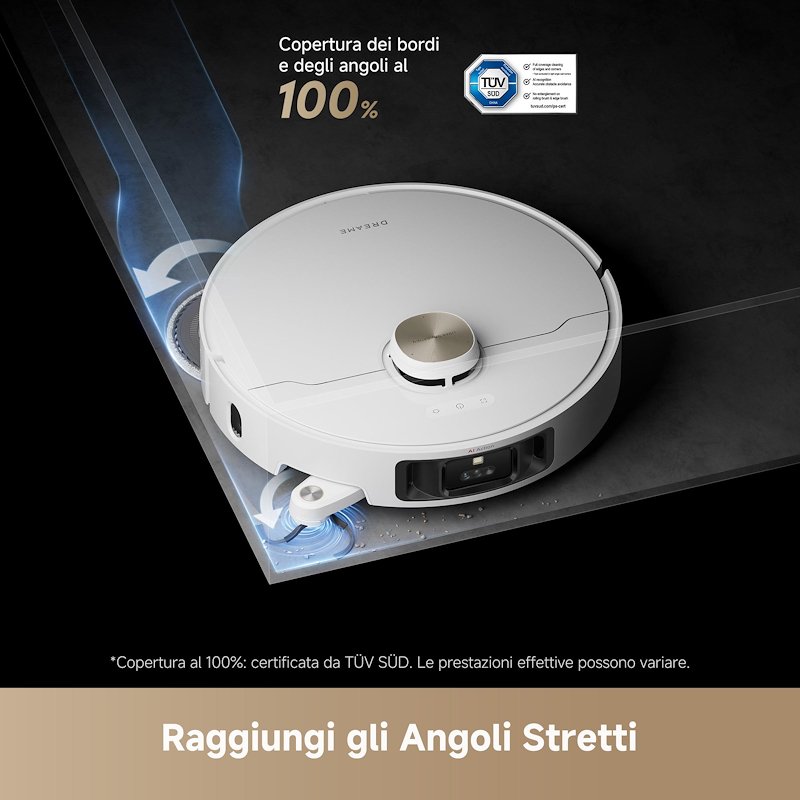 Dreame Robot L40SVIM PRO ULTRA WHITE Bianco / Oro