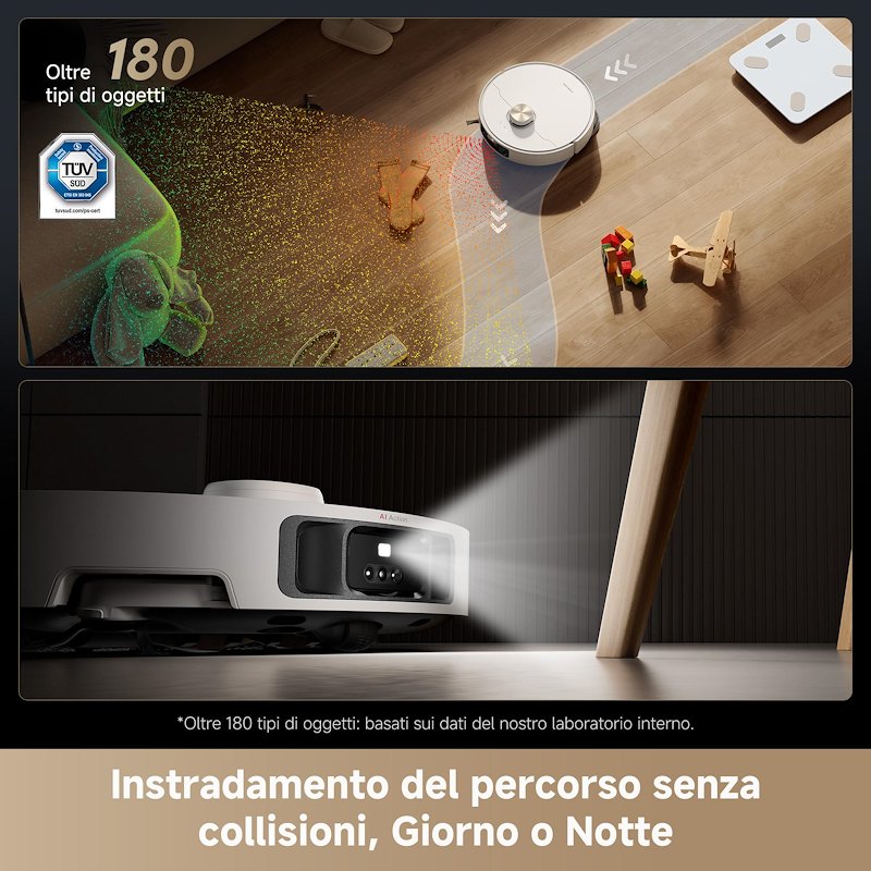 Dreame Robot L40SVIM PRO ULTRA WHITE Bianco / Oro