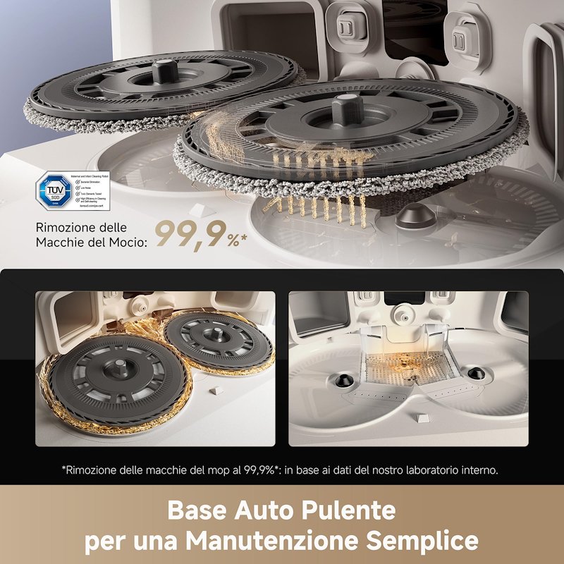 Dreame Robot L40SVIM PRO ULTRA WHITE Bianco / Oro