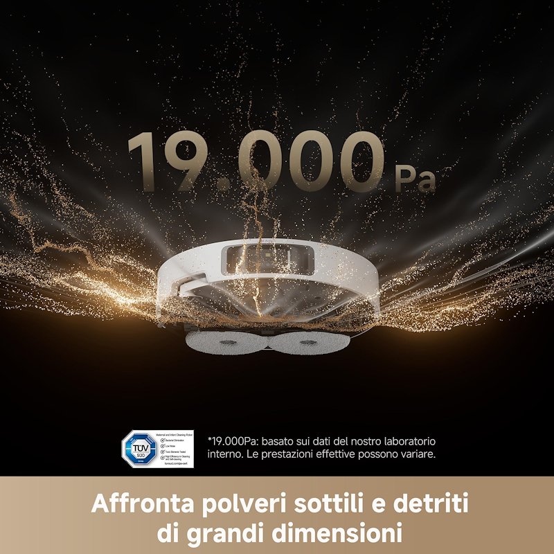 Dreame Robot L40SVIM PRO ULTRA WHITE Bianco / Oro