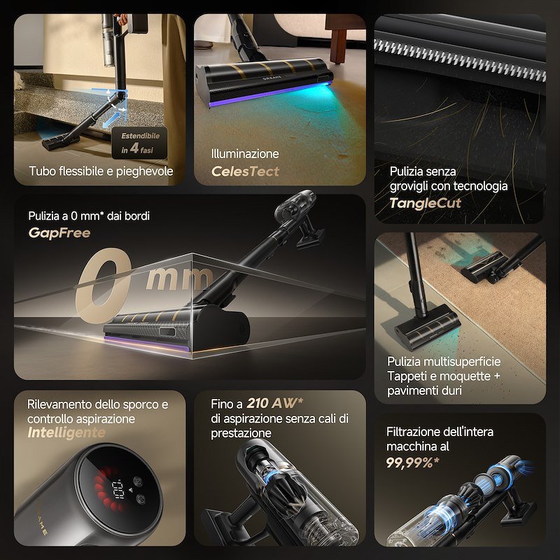 Dreame Aspirapolvere senza fili V20 Vim Pro