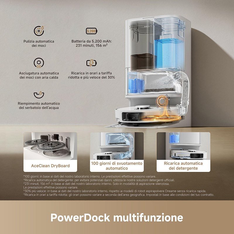 Dreame Robot Aspirapolvere L10s Ultra Gen 3