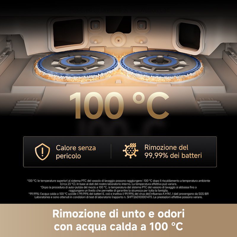 Dreame Robot Aspirapolvere Matrix 10 Pro Bianco