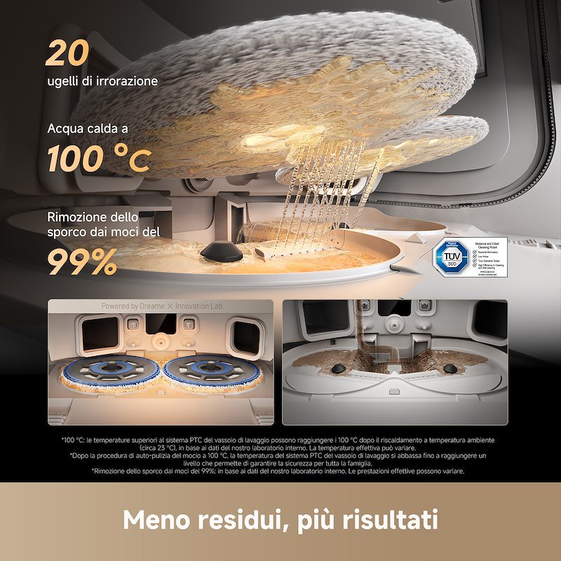 Dreame Robot Aspirapolvere Matrix 10 Pro Bianco