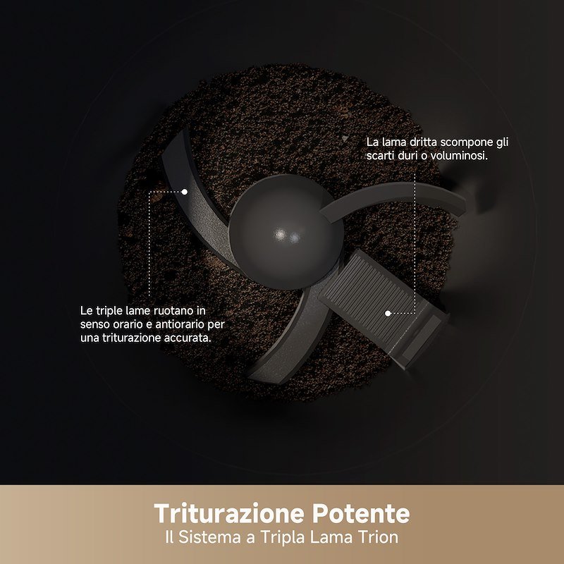 Dreame Compostiera elettrica da cucina tritarifiuti SF-25VIM Crema