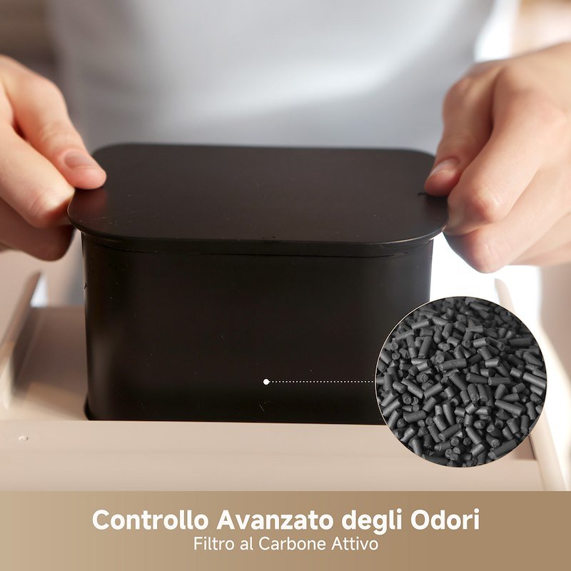 Dreame Compostiera elettrica da cucina tritarifiuti SF-25VIM Crema
