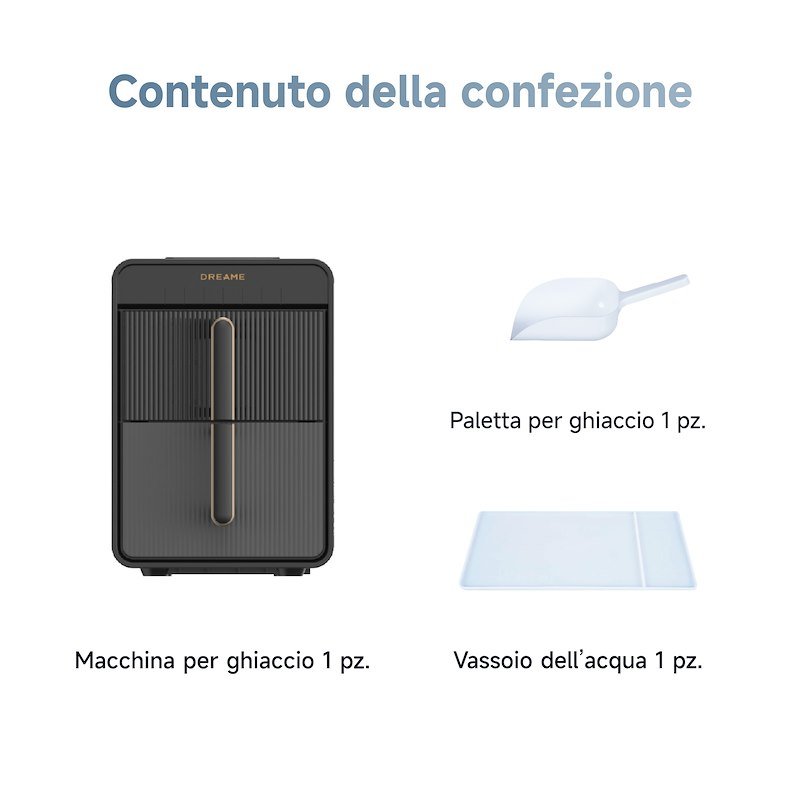 Dreame Macchina ghiaccio BulletVIM Drevimicebull Nero