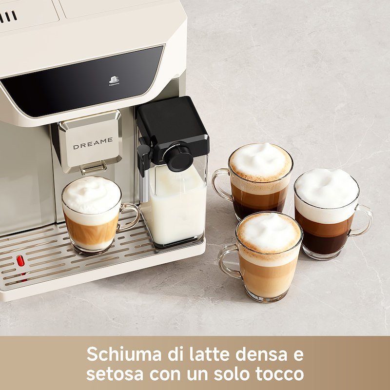 Dreame Macchina da caffè automatica EcceLuxe MasterVIM Bianco
