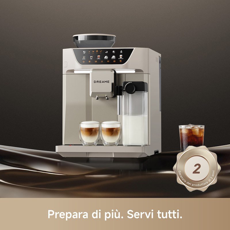 Dreame Macchina da caffè automatica EcceLuxe MasterVIM Bianco