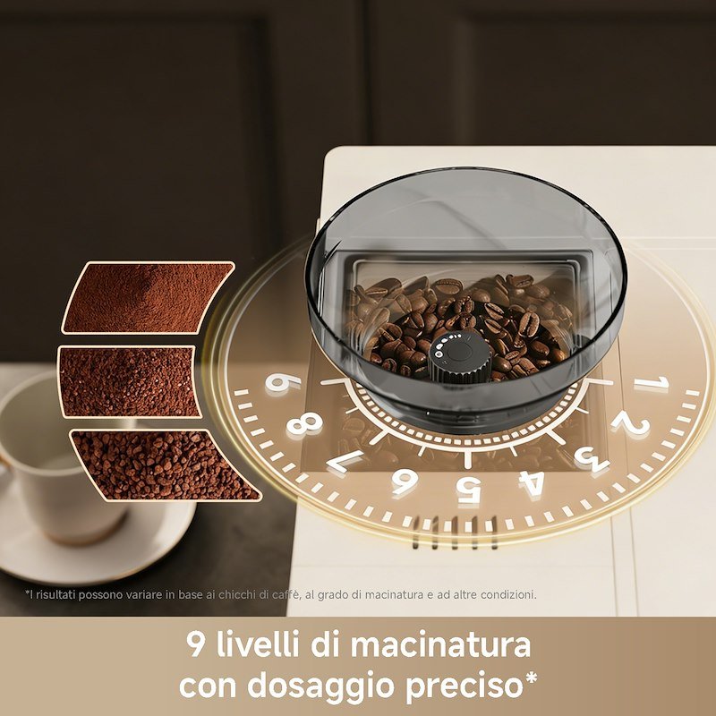 Dreame Macchina da caffè automatica EcceLuxe MasterVIM Bianco