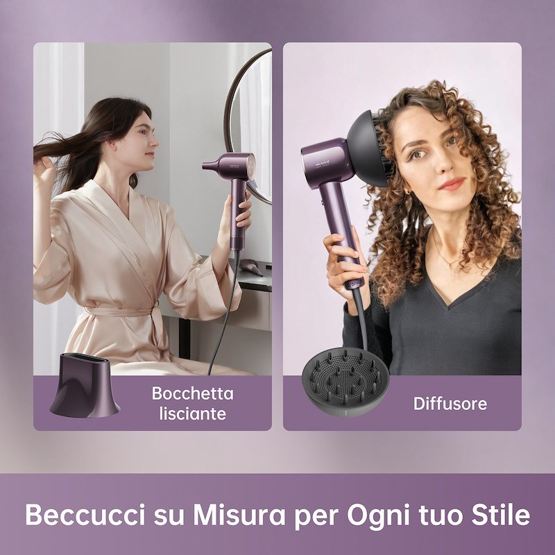 Dreame Asciugacapelli Glory Combo Purple