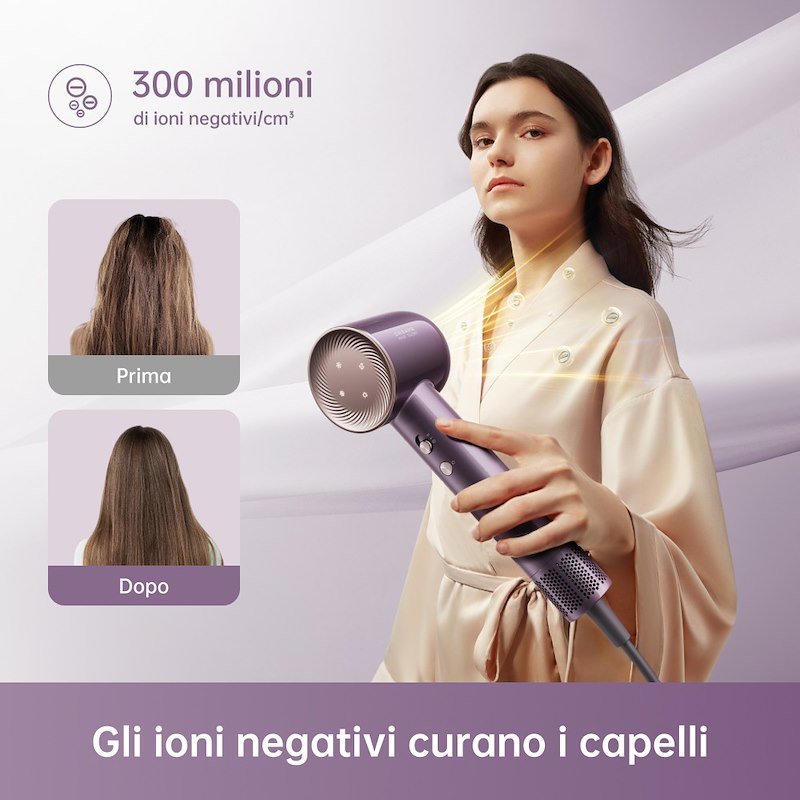 Dreame Asciugacapelli Glory Combo Purple