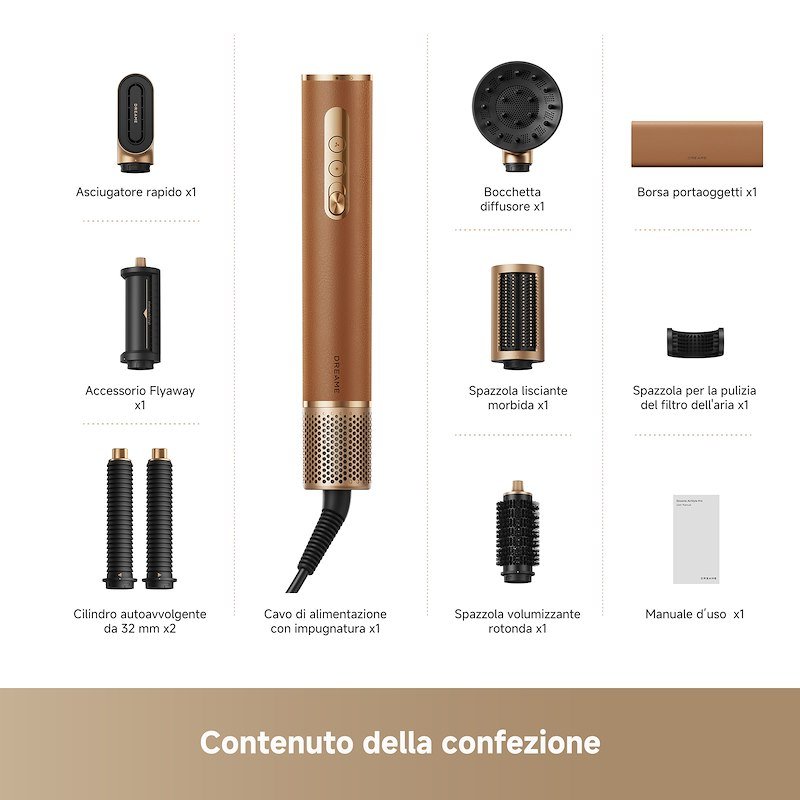 Dreame AIRSTYLE PRO 2 kit 7-in-1 per asciugatura e styling Dreairstyle-pro2