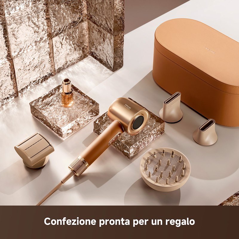 Dreame Asciugacapelli Miracle Pro Portatile Dremiraclepro Oro