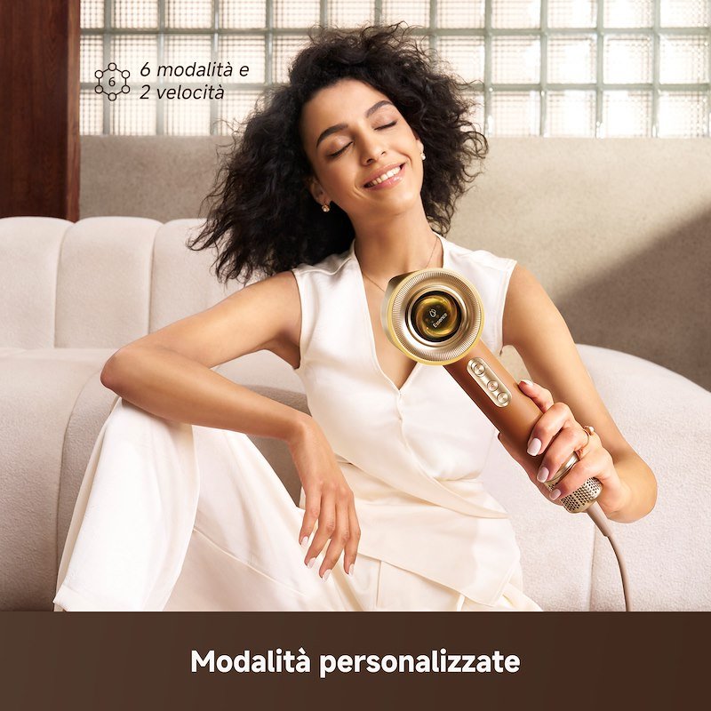 Dreame Asciugacapelli Miracle Pro Portatile Dremiraclepro Oro