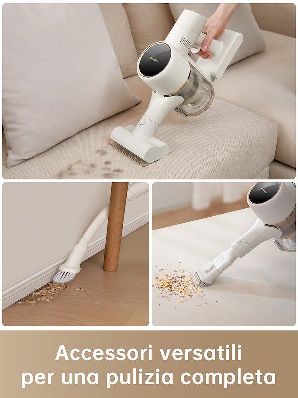 Dreame Aspirapolvere senza filo R10 Bianco oro