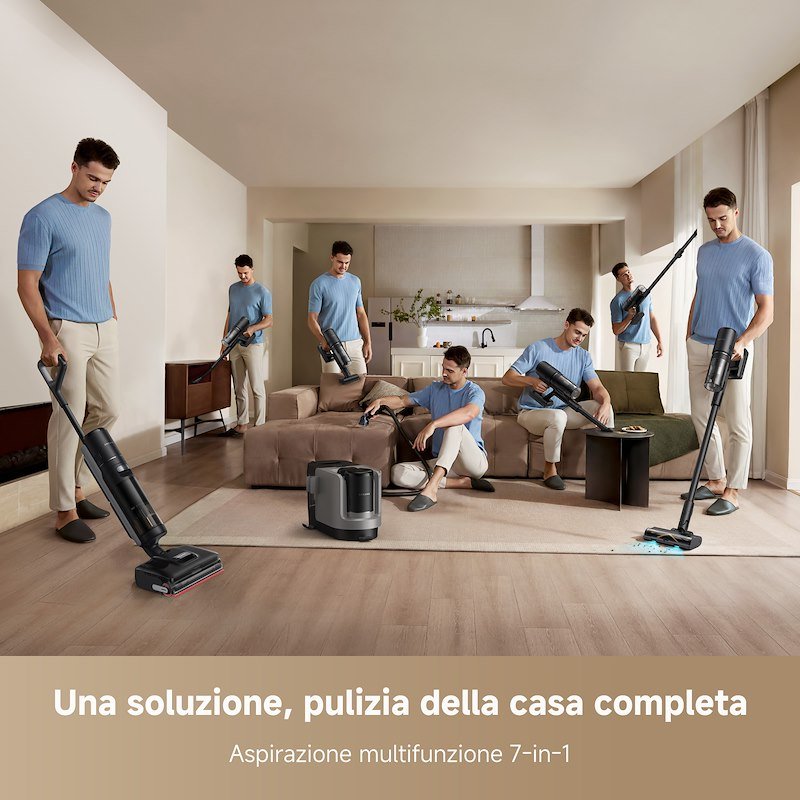 Dreame Aspirapolvere lavapavimenti H15VIM Mix Nero