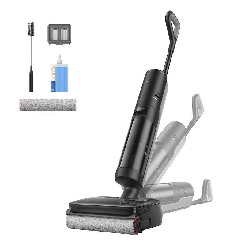 Dreame Aspirapolvere lavapavimenti H15 Heat Wet&Dry Nero