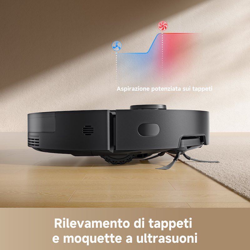 Dreame Robot Aspirapolvere lavapavimenti D20VIM Pro Plus Drevimd20pp-bk Nero