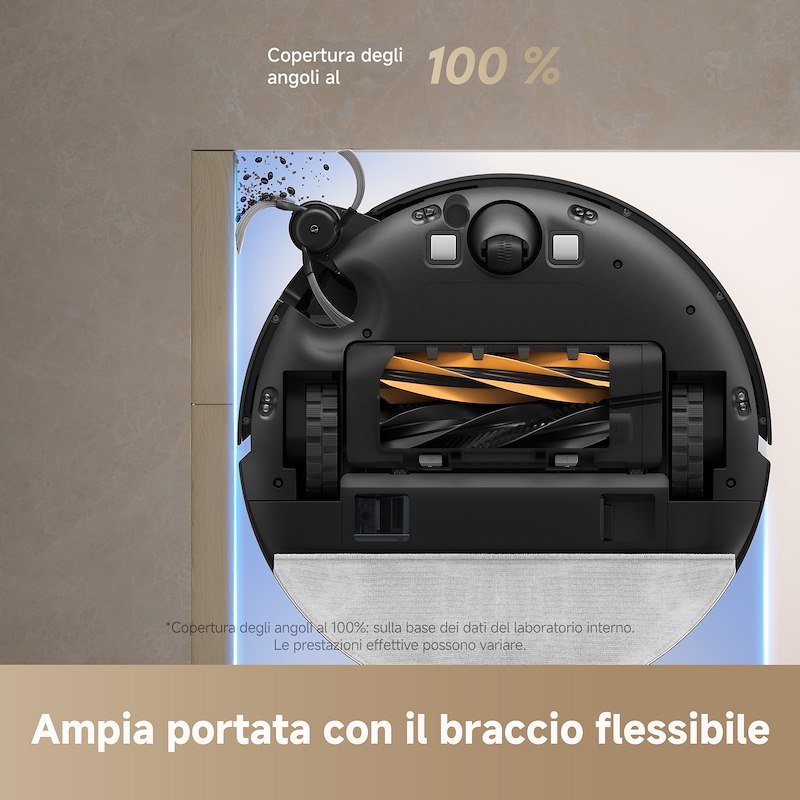 Dreame Robot Aspirapolvere lavapavimenti D20VIM Pro Plus Drevimd20pp-bk Nero