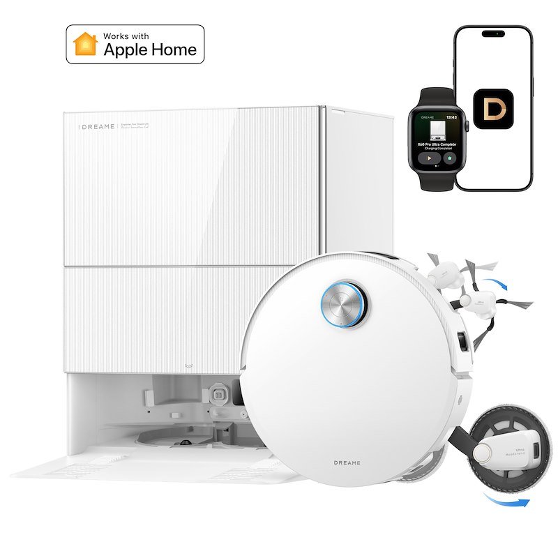 Dreame Robot Aspirapolvere lavapavimenti X60VIM Pro Ultra Complete Bianco