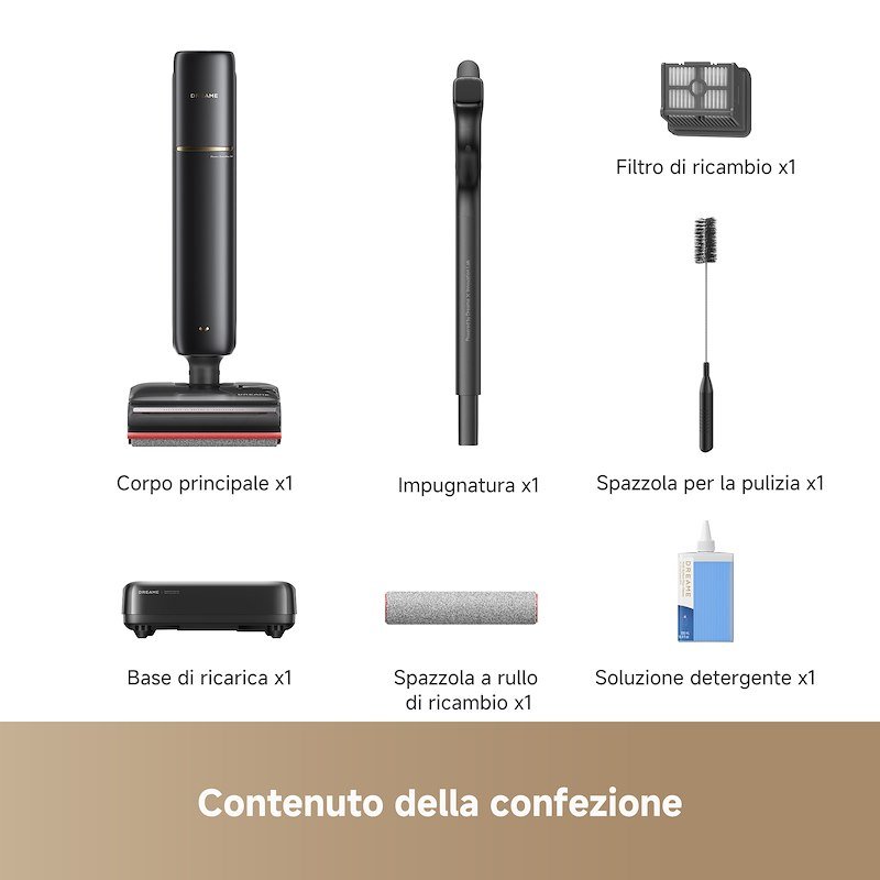 Dreame aspirapolvere Lavapavimenti T16 Pro Heat-R Wet&Dry