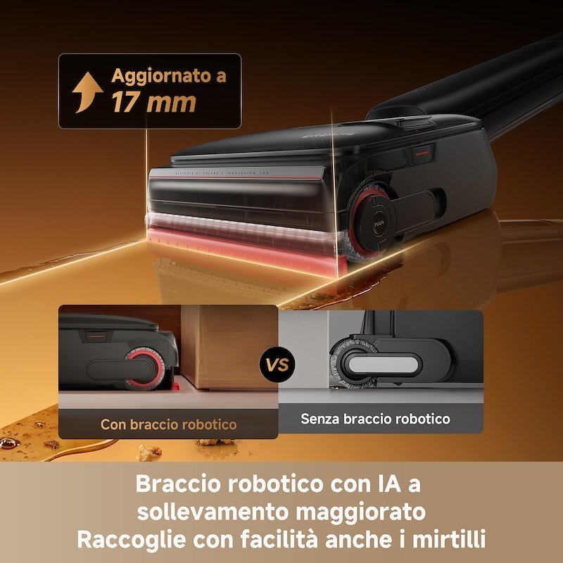 Dreame aspirapolvere Lavapavimenti T16 Pro Heat-R Wet&Dry