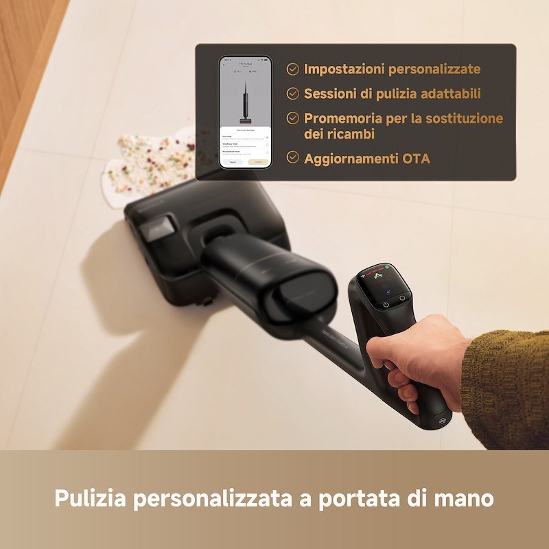 Dreame aspirapolvere Lavapavimenti T16 Pro Heat-R Wet&Dry