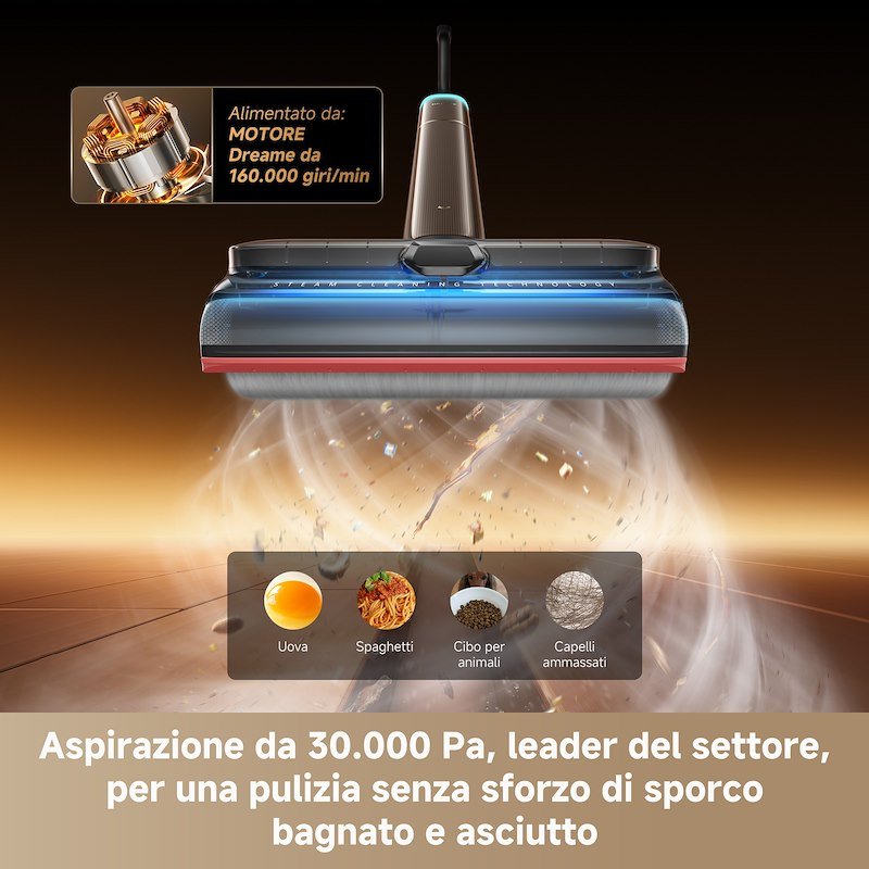 Dreame Lavasciuga Pavimenti T16vim Pro Steam WET&DRY