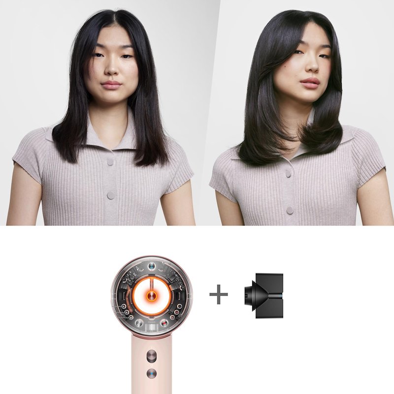 Dyson Asciugacapelli Supersonic Nural Rosa Cipria / Oro Rosa