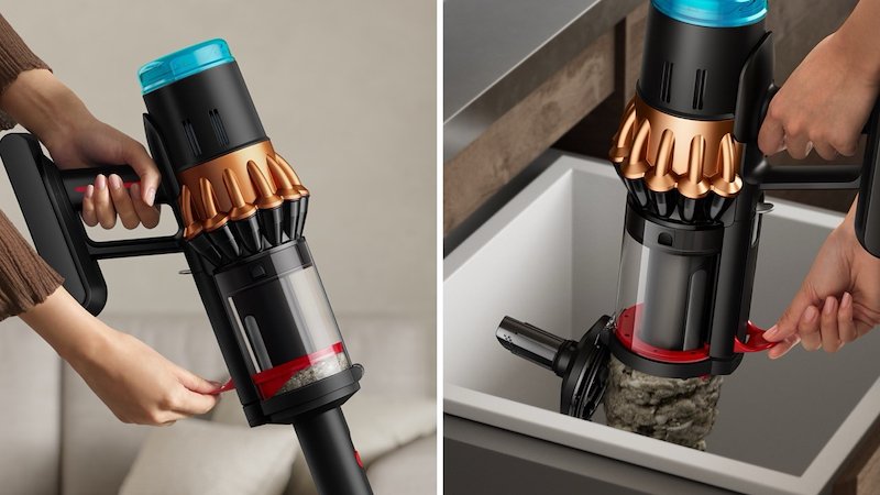 Dyson Scopa ricaricabile V16 Piston Submarine Black