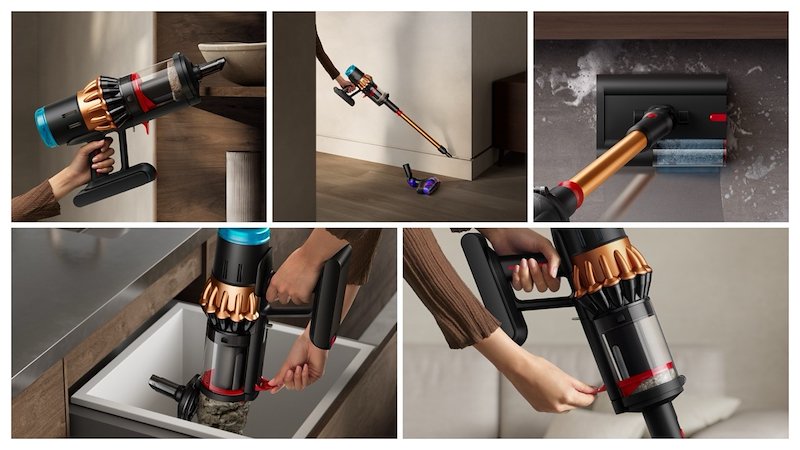 Dyson Scopa ricaricabile V16 Piston Submarine Black