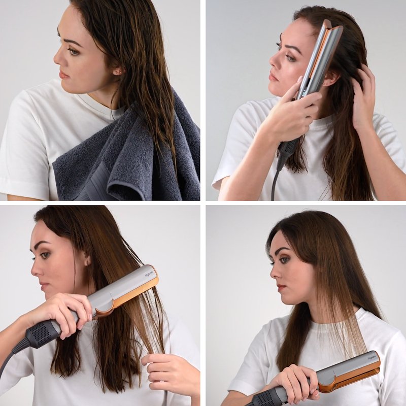 Dyson Asciugacapelli Airstrait Ceramic Pink