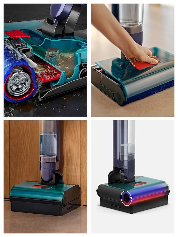 Dyson Lavapavimenti Clean + Wash Hygiene