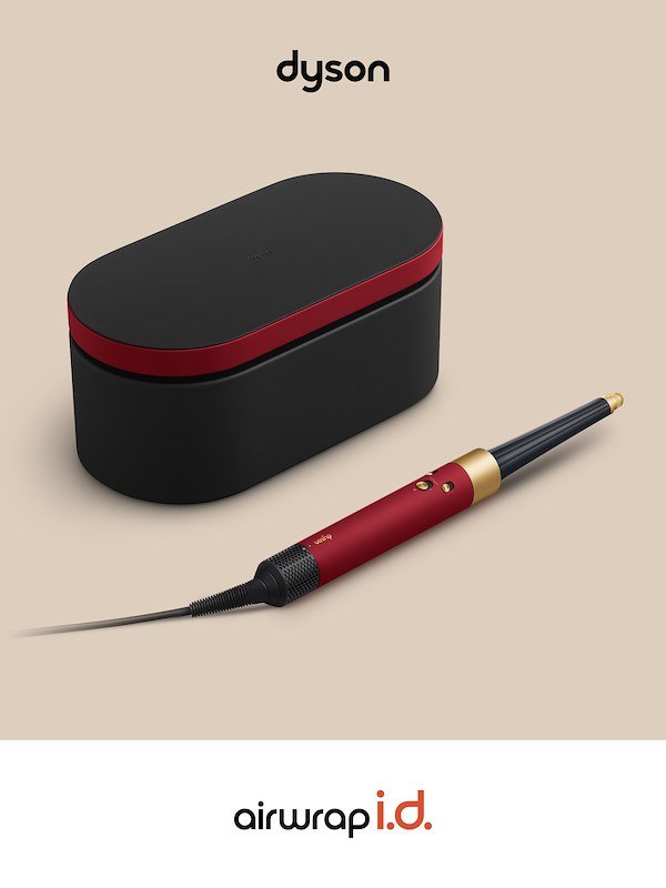Dyson AIRWRAP I.D. LISCI E MOSSI Red Velvet Gold