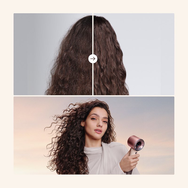 Dyson Asciuga capelli Supersonic Travel Rosa Cipria