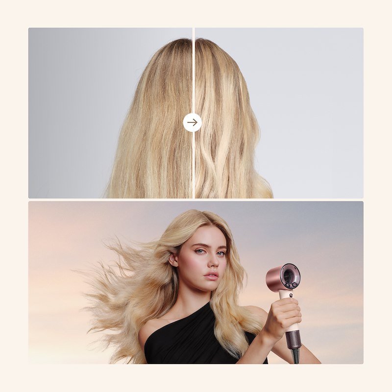 Dyson Asciuga capelli Supersonic Travel Rosa Cipria