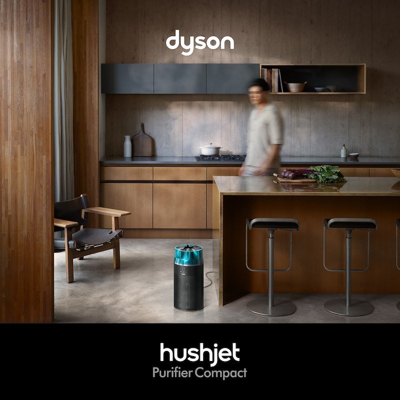 Dyson Purificatore Hushjet black